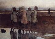 William Stott of Oldham The Kissing Ring oil